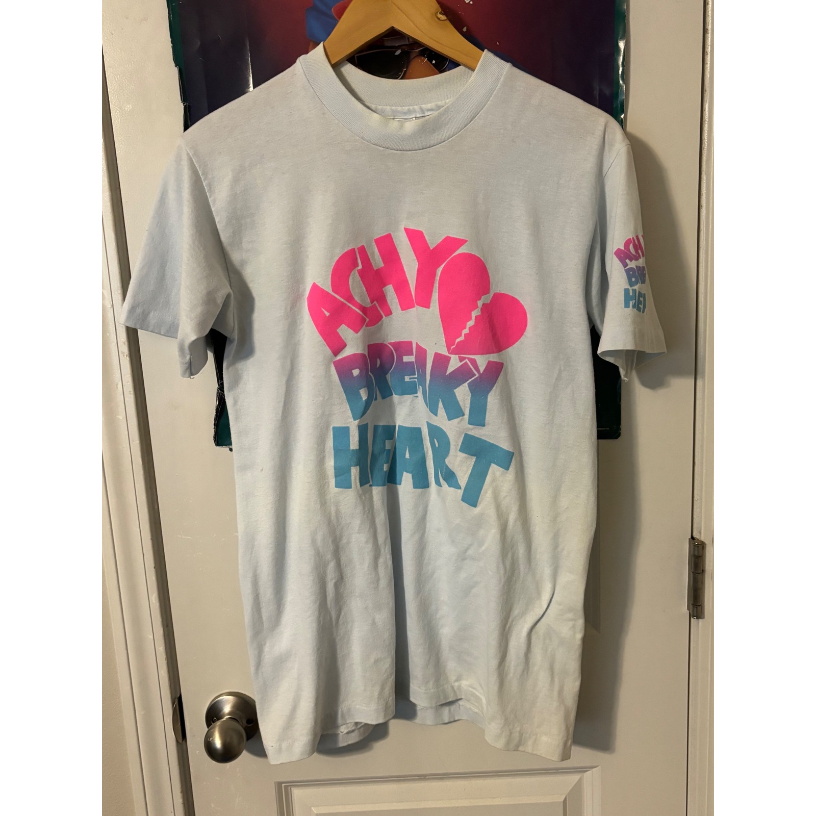 Vintage 90s Billy Ray Cyrus Achy Breaky Heart TShirt Hanes Single Stitch Usa M